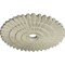 Ekena Millwork Eryn Ceiling Medallion (Fits Canopies up to 4"), 24 3/4"OD x 3 1/4"ID x 1 7/8"P, Clear Yellow CM24ENCYF - alternate 3